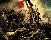 Eugene Delacroix Liberty Leading the People France oil painting reproduction